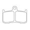 Hawk BRAKE PADS Sintered Metallic HMC5012 - alternate 1